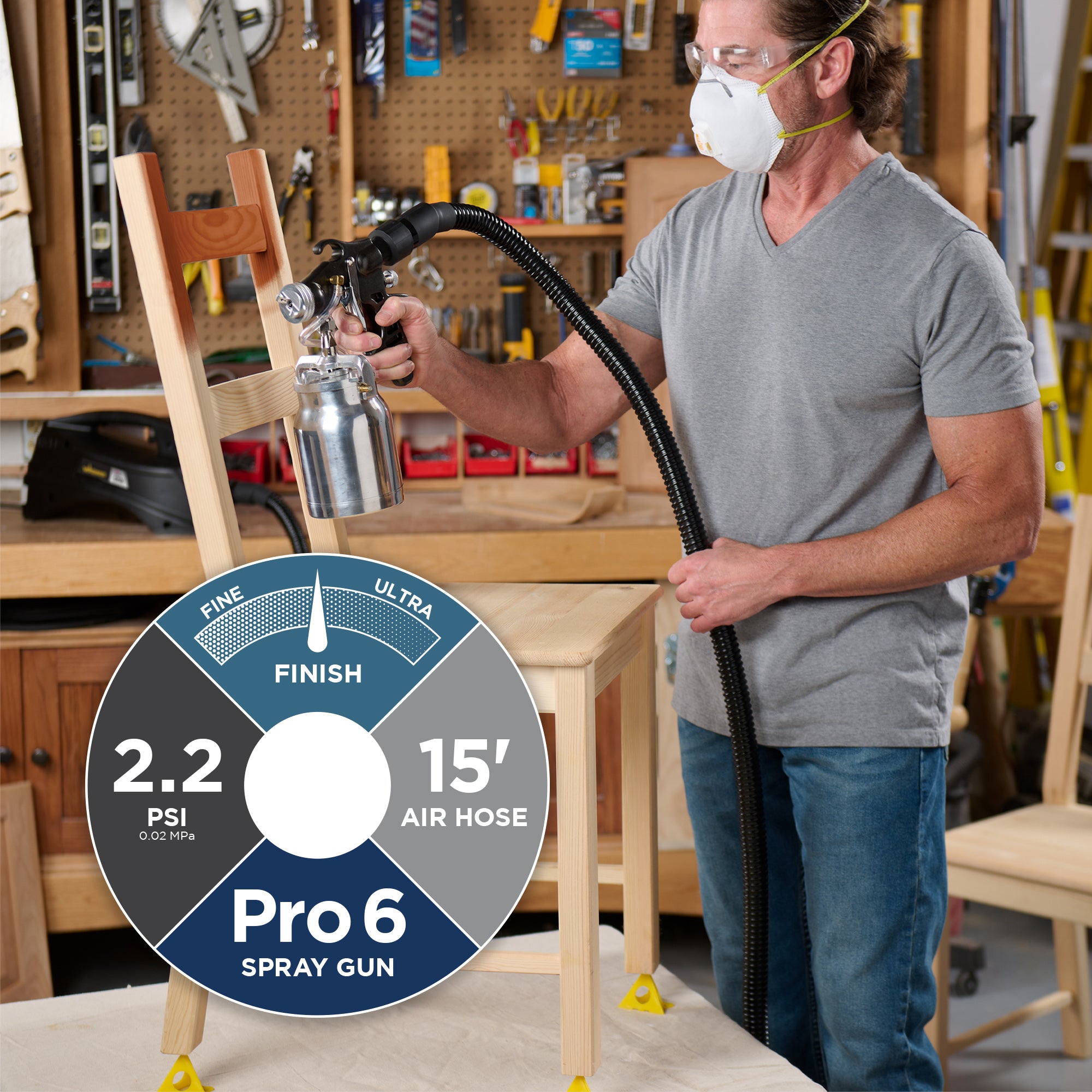 Earlex 5700 Stationary HVLP Spray System Image:2