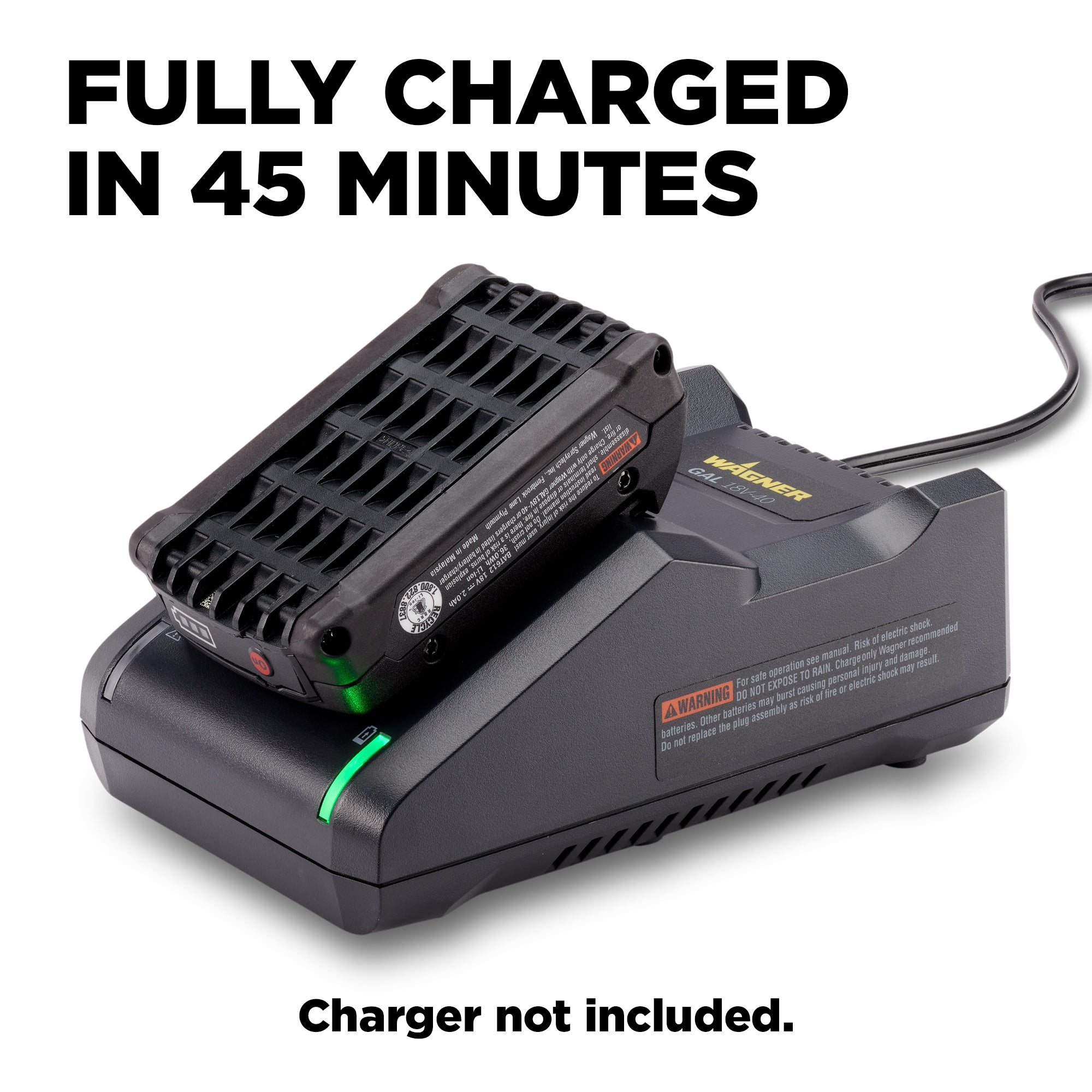 Wagner 18V 2AH Replacement Battery Image:3