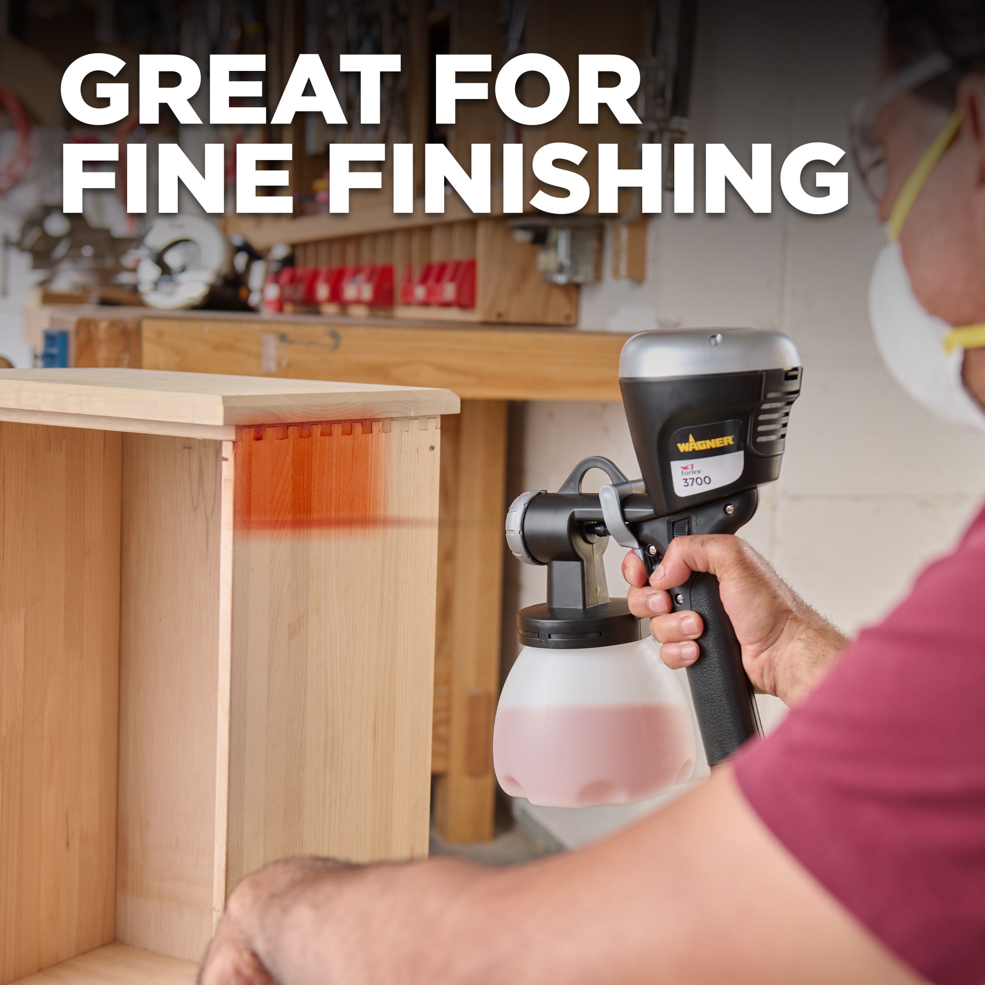 Earlex 3700 HVLP Handheld Sprayer Image:4