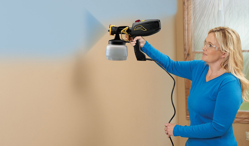HOW TO PAINT SPRAY WALLS AND SURFACES